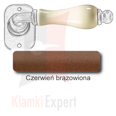 Czerwień brązowiona