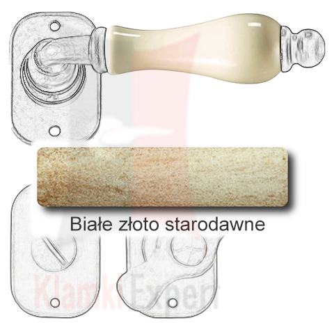 Białe złoto starodawne