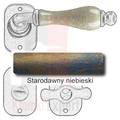 Starodawny niebieski