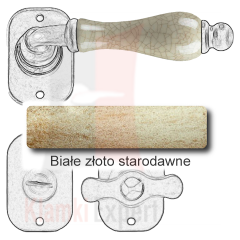 Białe złoto starodawne