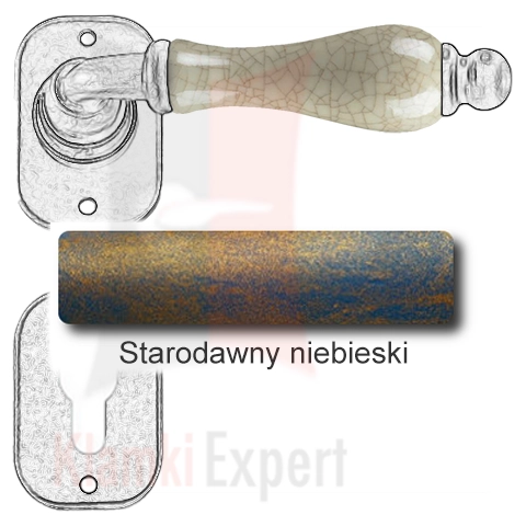 Starodawny niebieski