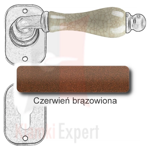 Czerwień brązowiona