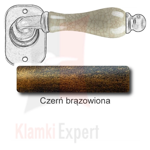 Czerń brązowiona