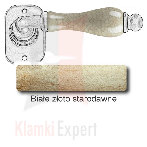 Białe złoto starodawne