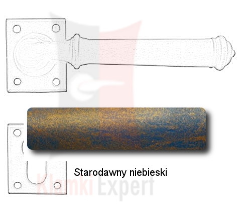 Starodawny niebieski