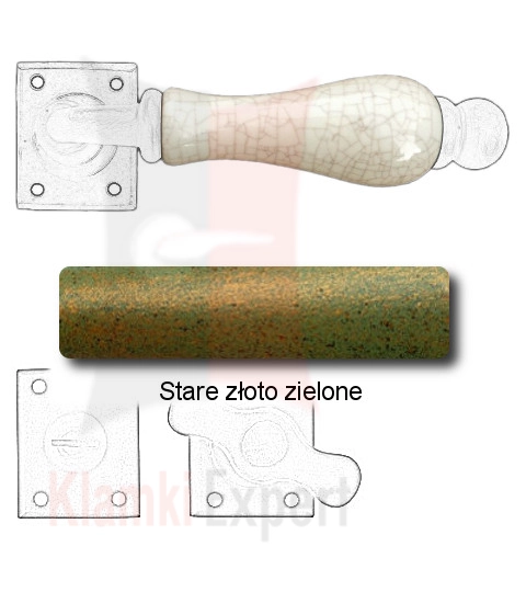 Stare złoto zielone