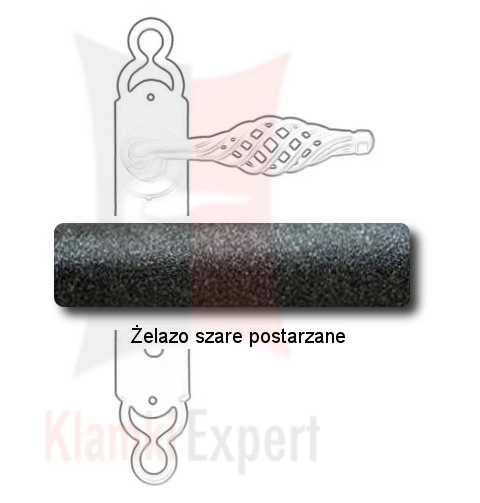 Żelazo szare postarzane