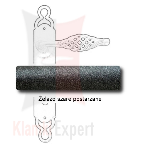Żelazo szare postarzane