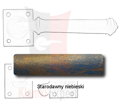 Starodawny niebieski