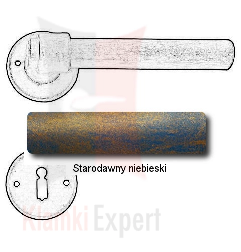 Starodawny niebieski