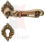 Klamka Tiffany Vetro 018 z dolną rozetą na wkładkę