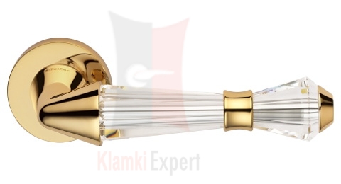 Klamka LUCE 023 OZ pozłacany błyszczący