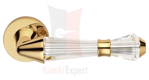 Klamka LUCE 023 OZ pozłacany błyszczący