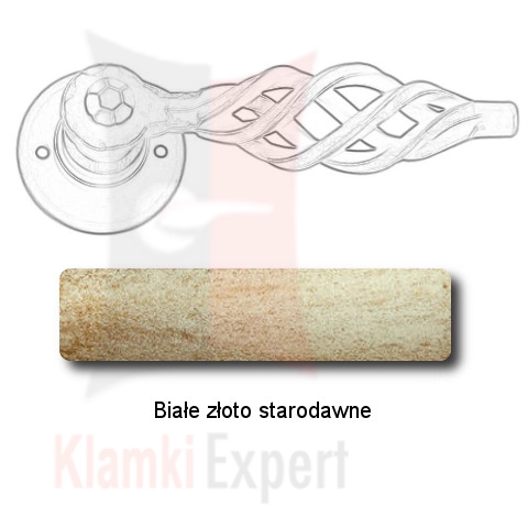 Białe złoto starodawne