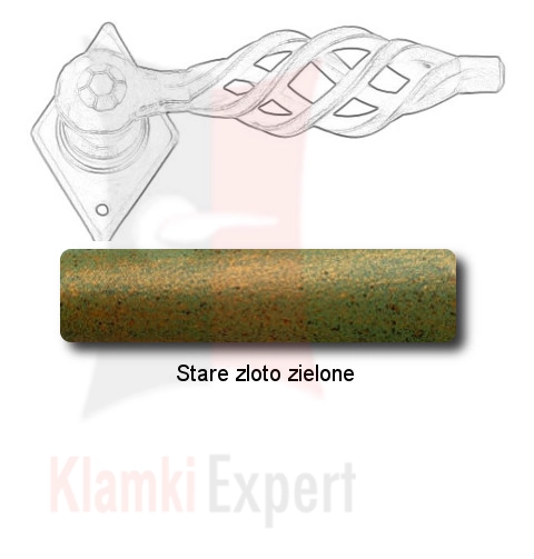 Stare zloto zielone