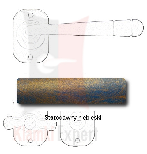 Starodawny niebieski