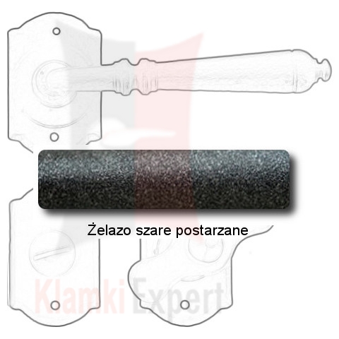 Żelazo szare postarzane