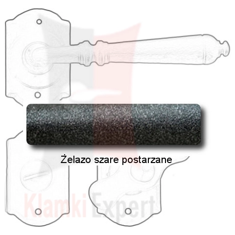 Żelazo szare postarzane