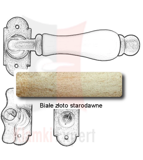 Białe złoto starodawne