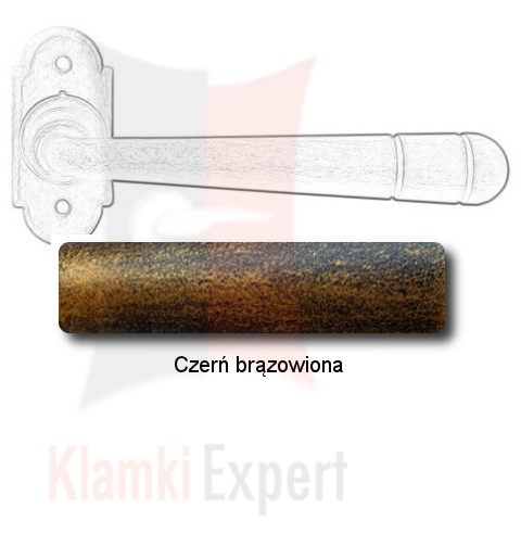 Czerń brązowiona