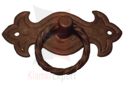 Uchwyt meblowy kuty 033 kolor rdza starodawna