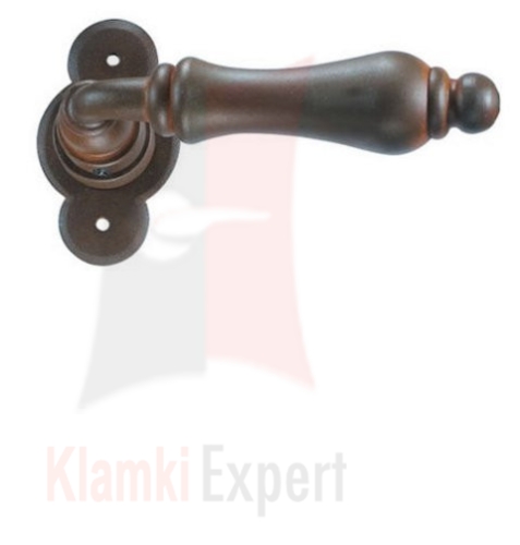 Klamka Berlino 2501 w kolorze rdza starodawna