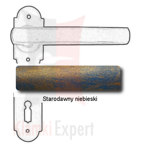 Starodawny niebieski