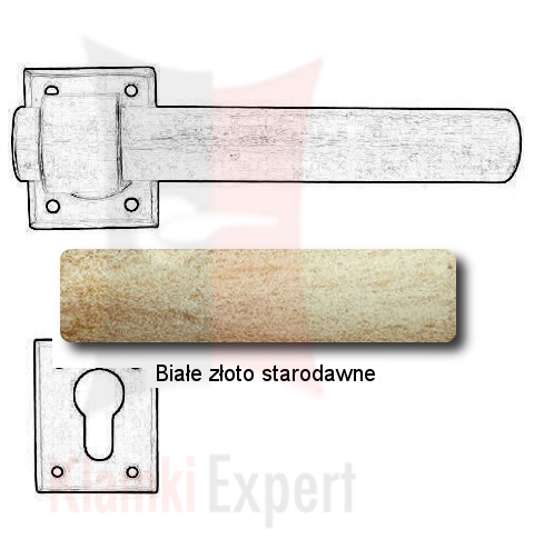Białe złoto starodawne