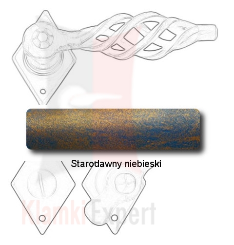 Starodawny niebieski