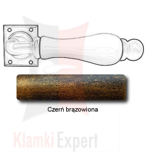 Czerń brązowiona