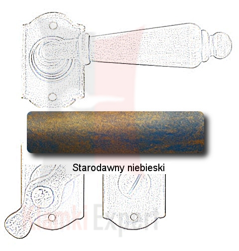 Starodawny niebieski