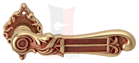 Klamka Tiffany Brass bez dolnej rozety