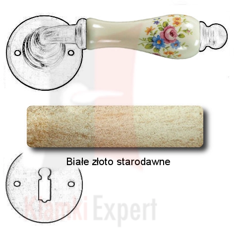 Białe złoto starodawne