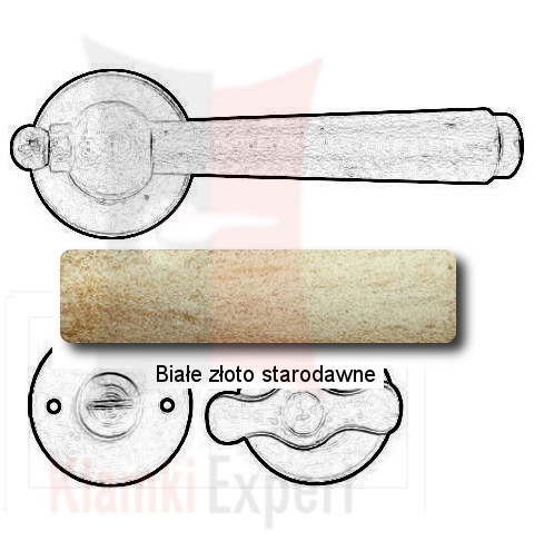Białe złoto starodawne
