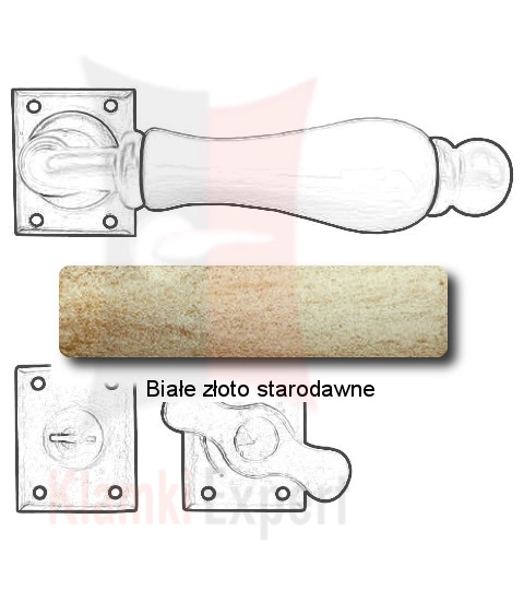 Białe złoto starodawne