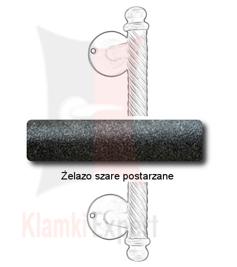 Żelazo szare postarzane