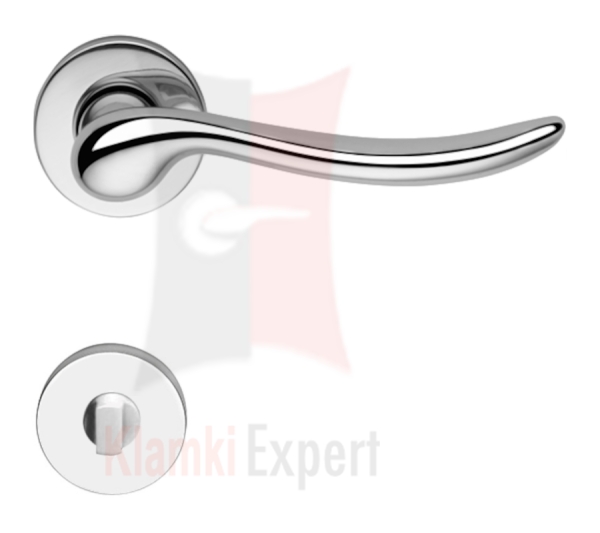 Klamka Beta 027 z blokadą WC