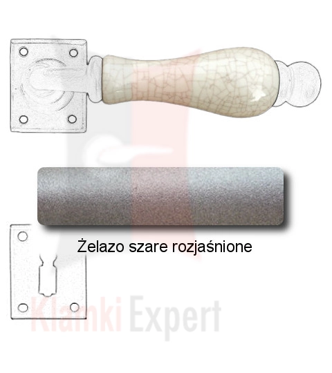Żelazo szare postarzane