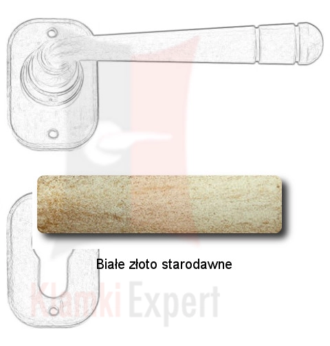 Białe złoto starodawne