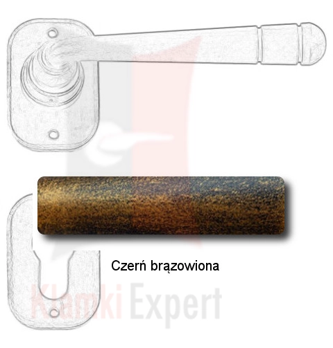 Czerń brązowiona