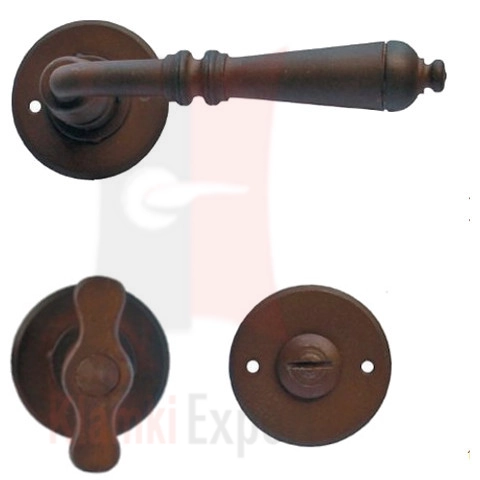 Klamka Mosca 2699 w kolorze rdza starodawna