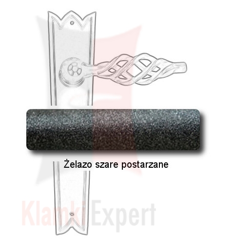 Żelazo szare postarzane