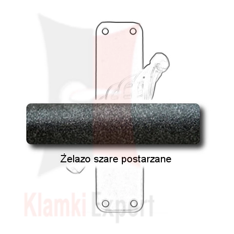 Żelazo szare postarzane