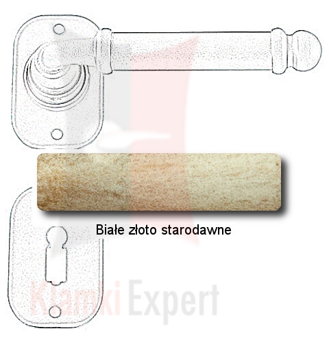 Białe złoto starodawne