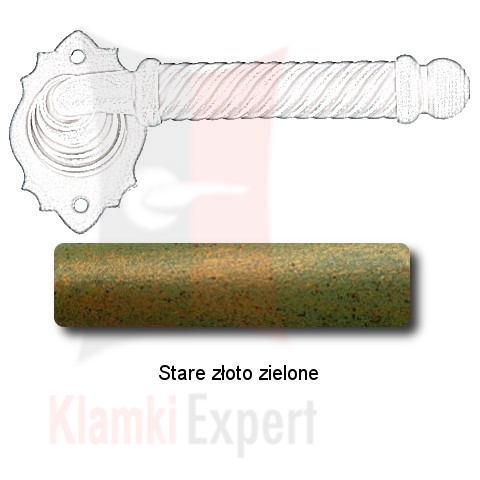 Stare złoto zielone