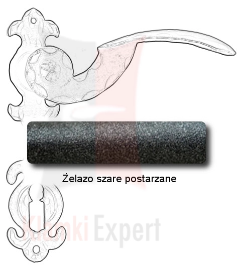 Żelazo szare postarzane