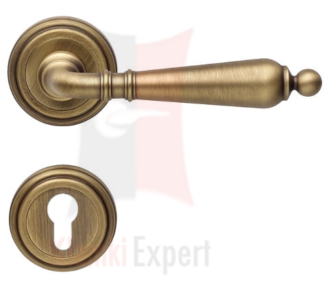 Klamka Florenzia 011 z rozetą na wkładkę