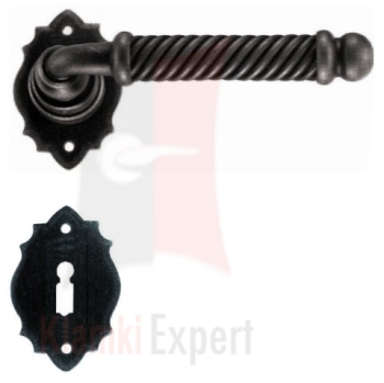 Klamka Madrid 2101 z dolną rozetą na klucz zwykły