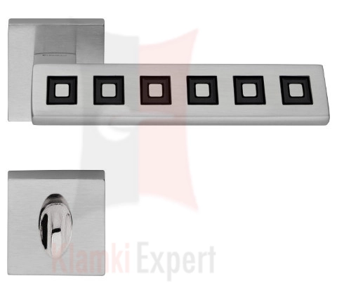 Klamka Riflesso Ring z blokadą WC