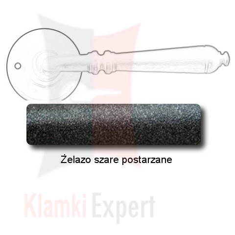 Żelazo szare postarzane